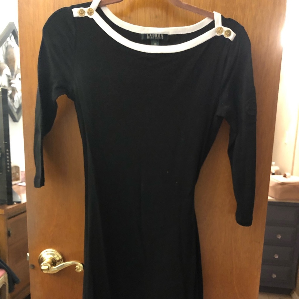 Black and White Ralph Lauren Dress